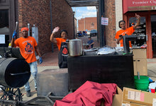 Load image into Gallery viewer, Food Vendor at the 6th Annual Black Woodstock Festival Sept 6, 2025