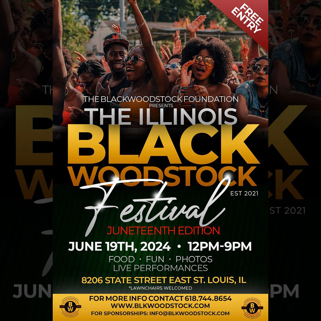 Gift Card Purchase for The Illinois Black Woodstock Juneteenth Festival