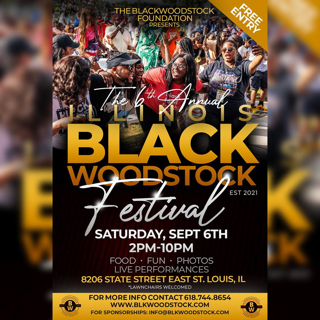 Non-Food Vendor at the 6th Annual Black Woodstock Festival Sept 6, 2025